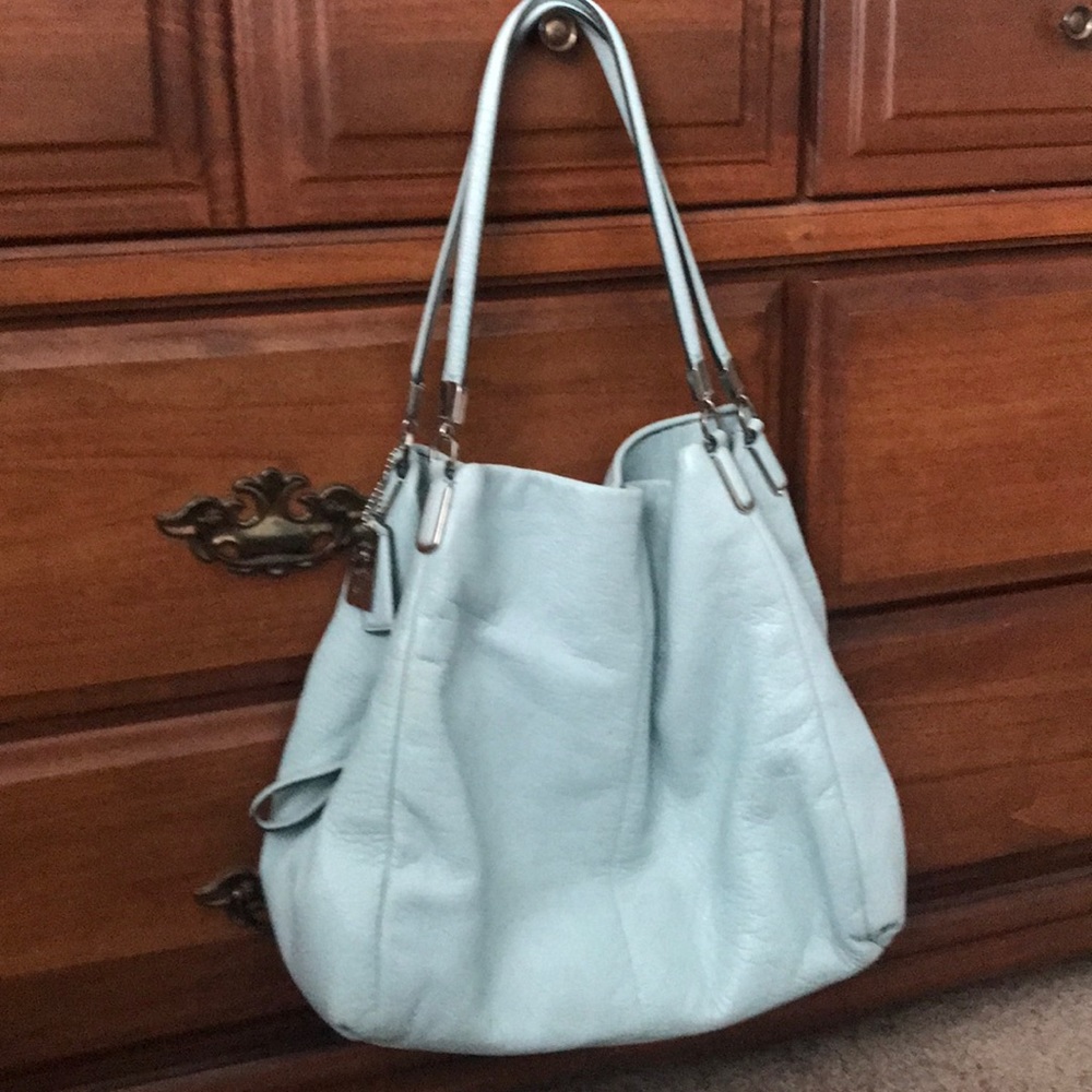 Coach Phoebe Handbag in light blue